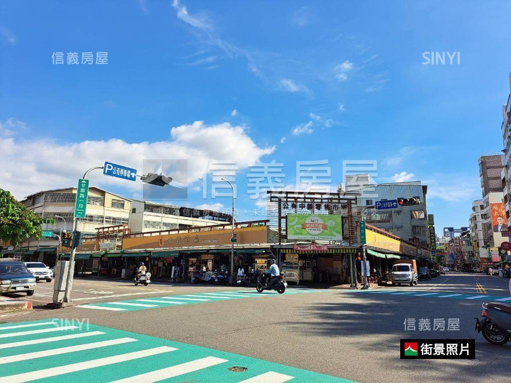 西屯黃金顯眼角店稀有釋出房屋室內格局與周邊環境
