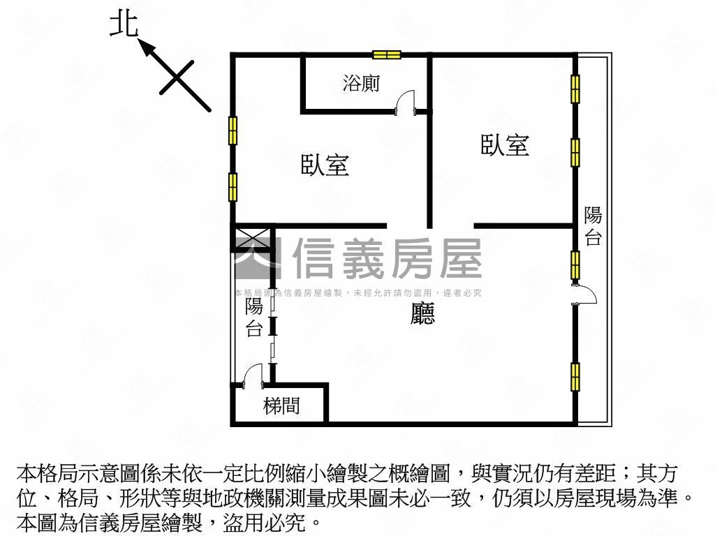 新民街２樓近校園美寓房屋室內格局與周邊環境