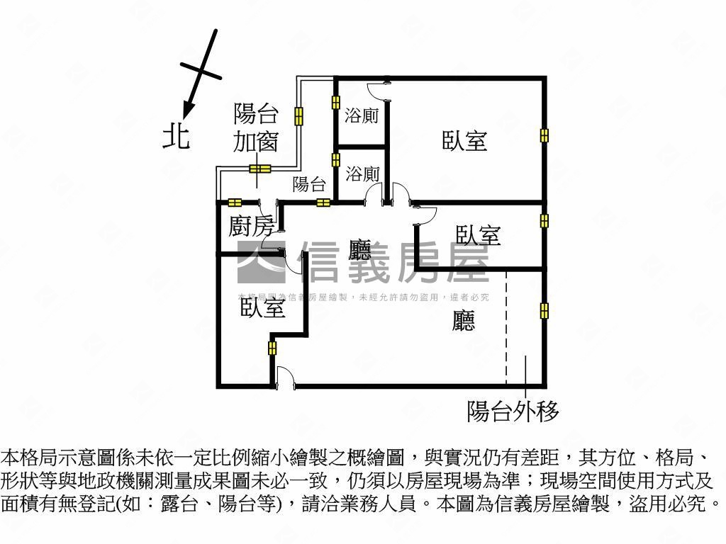 寶殿大廈都更宅房屋室內格局與周邊環境