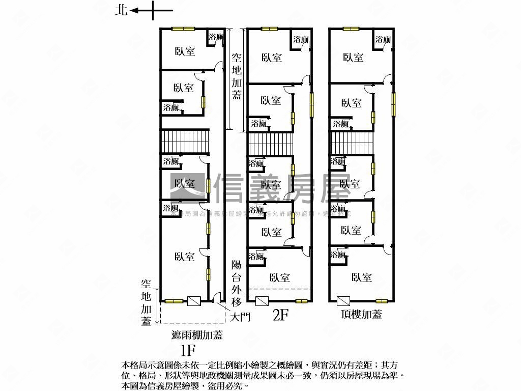 近勤益置產透套房屋室內格局與周邊環境