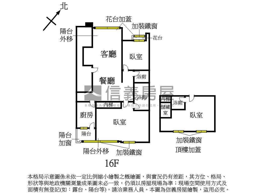 景安５分鐘｜大兩房＋坡平房屋室內格局與周邊環境