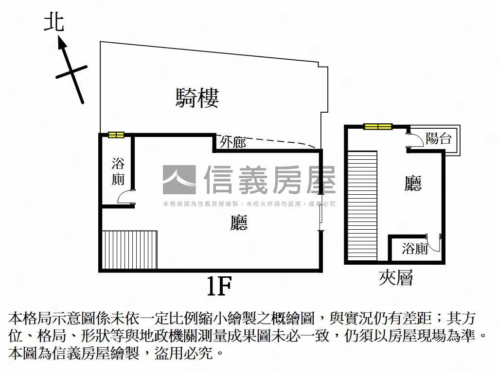 面三民高中角窗醒目樓店房屋室內格局與周邊環境