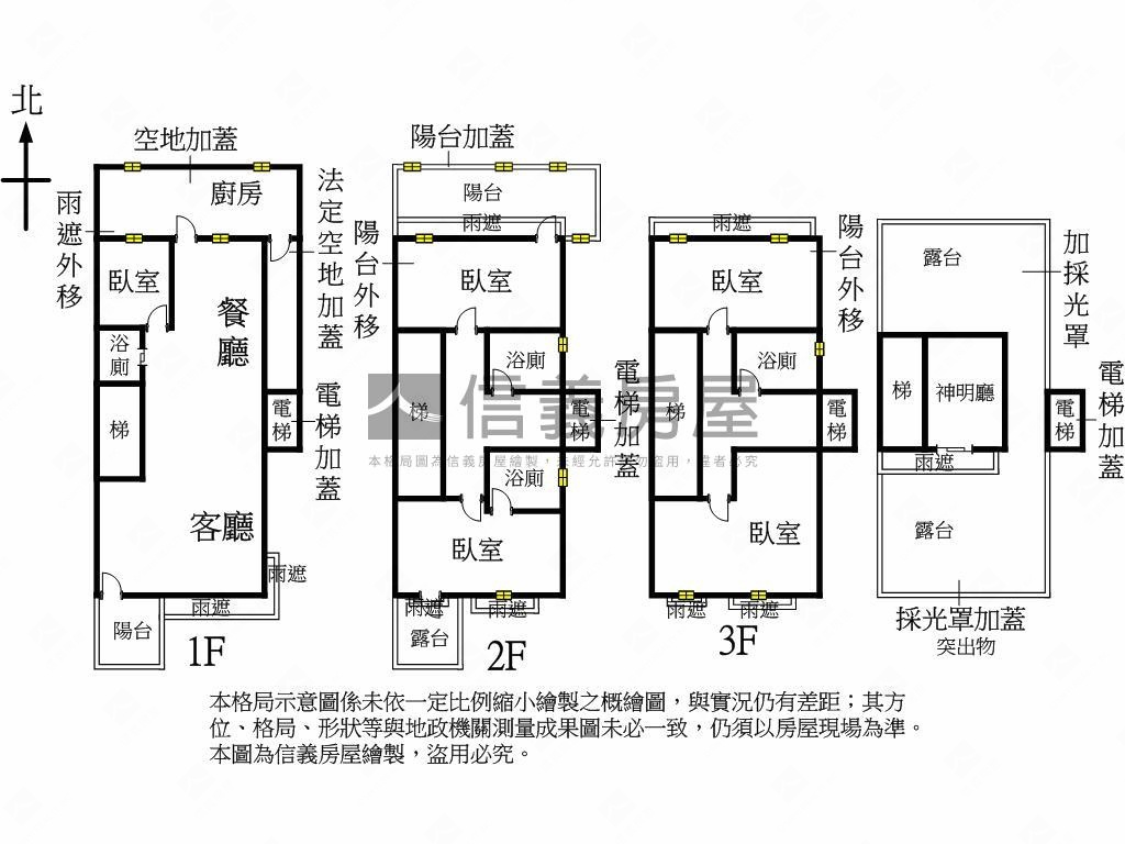 近竹北社區型透天房屋室內格局與周邊環境