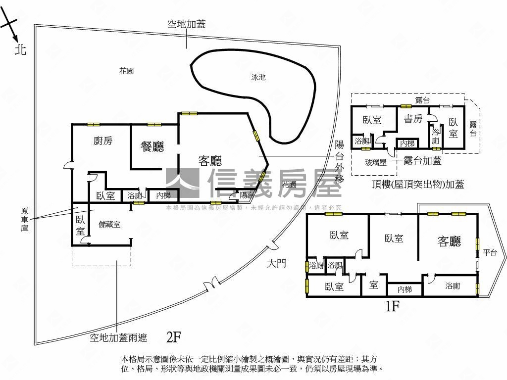 永公路景觀至霸泳池別墅房屋室內格局與周邊環境