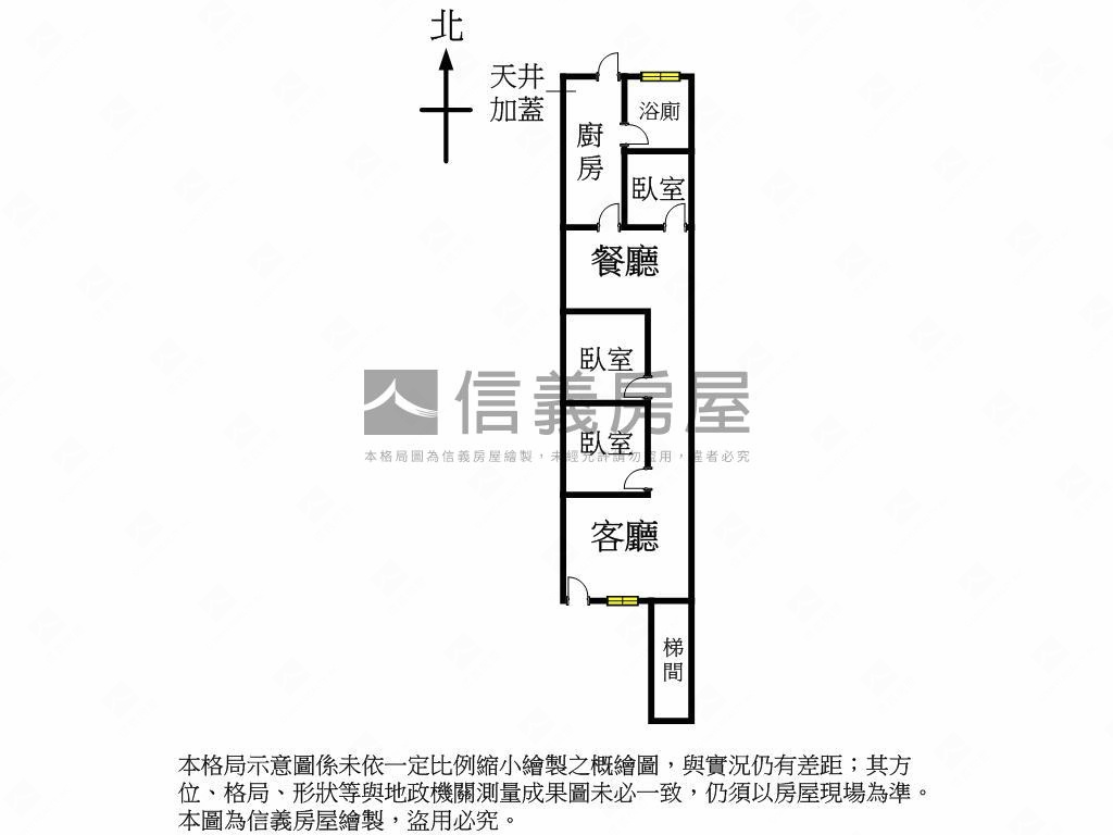 近大龍國小．哈密庭園一樓房屋室內格局與周邊環境
