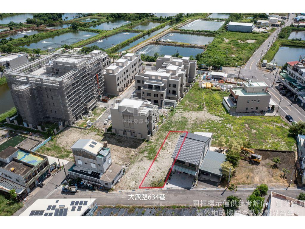 四草退休一塊約３０坪土地房屋室內格局與周邊環境