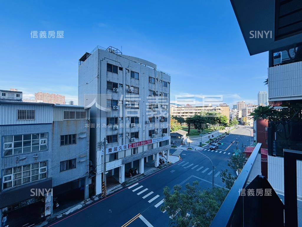 中央公園。民生一號院房屋室內格局與周邊環境