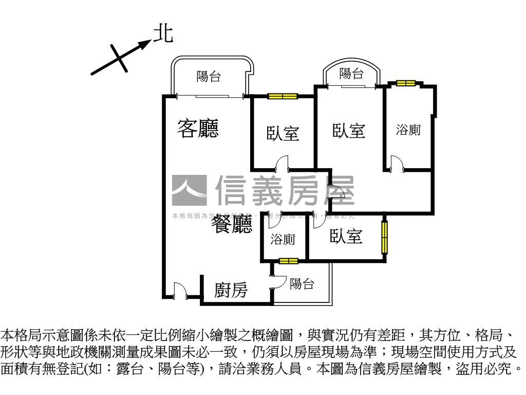 【中科匯】大三房平車房屋室內格局與周邊環境