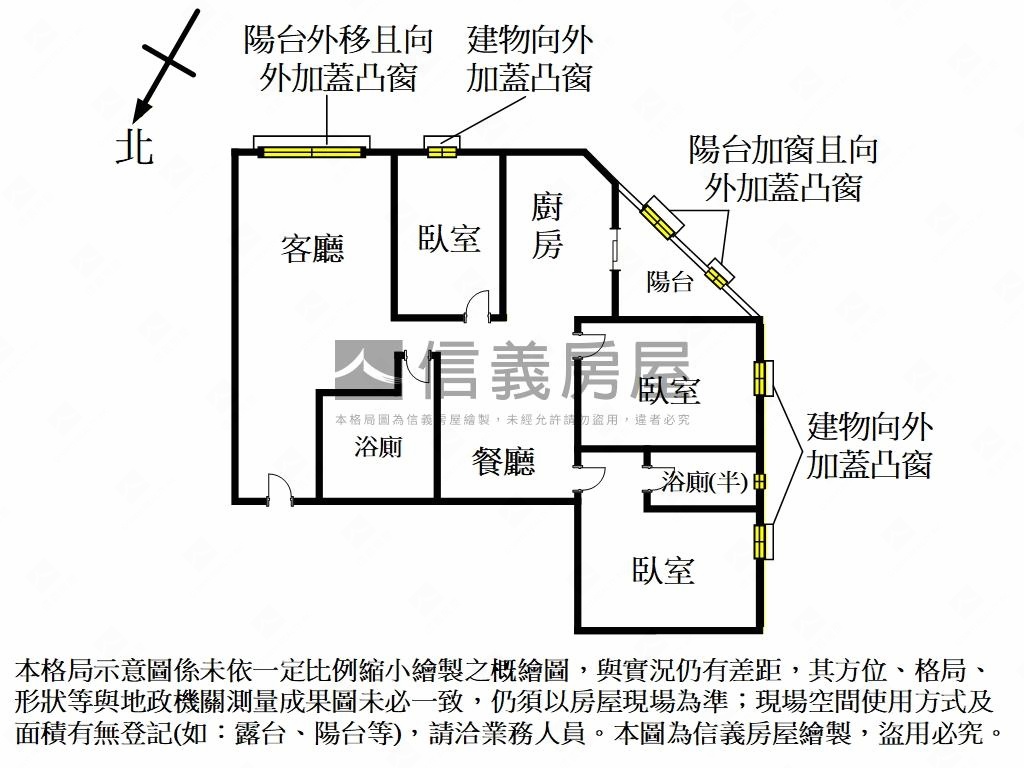 近捷運★大安區邊間三房房屋室內格局與周邊環境