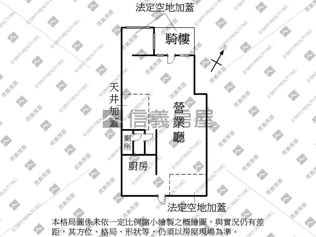 近新光三越富貴店面房屋室內格局與周邊環境