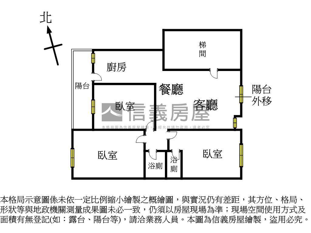 全新裝修☆水電重拉☆三房房屋室內格局與周邊環境