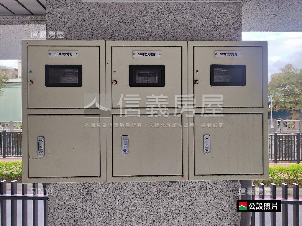 利舟荷悅１樓平面大車位房屋室內格局與周邊環境