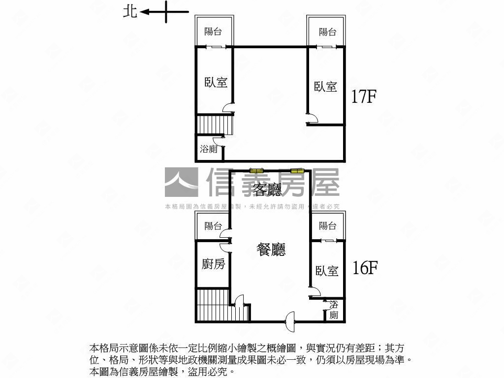 賺錢時代樓中樓視野美三房房屋室內格局與周邊環境