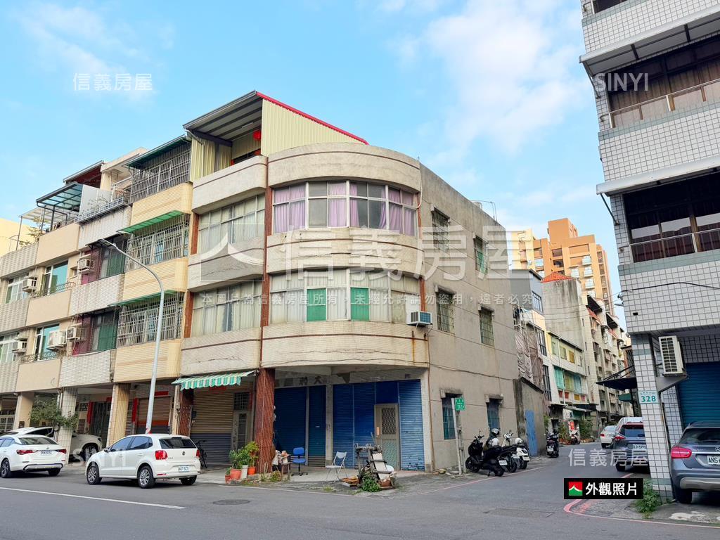 巨蛋商圈｜醒目三角窗透天房屋室內格局與周邊環境