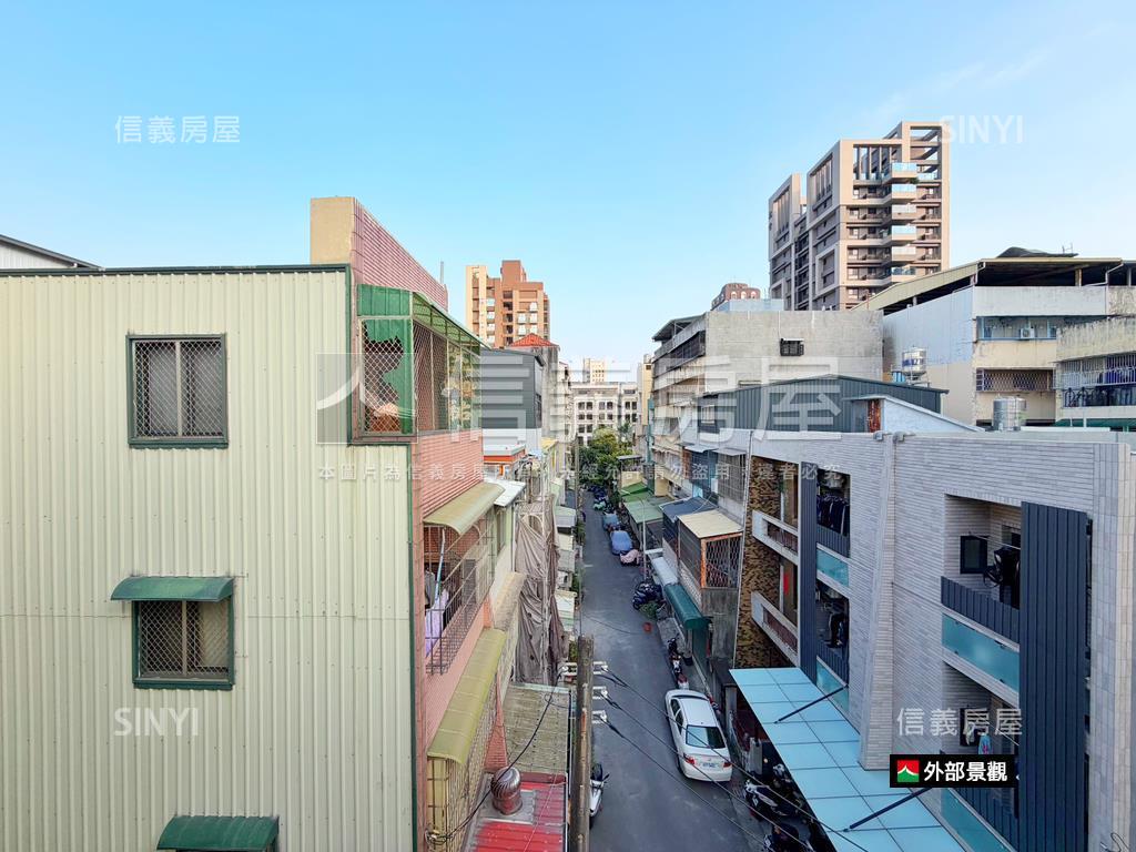 巨蛋商圈｜醒目三角窗透天房屋室內格局與周邊環境