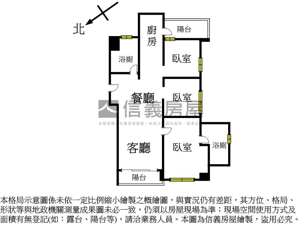 頂溪全新三房含車位房屋室內格局與周邊環境