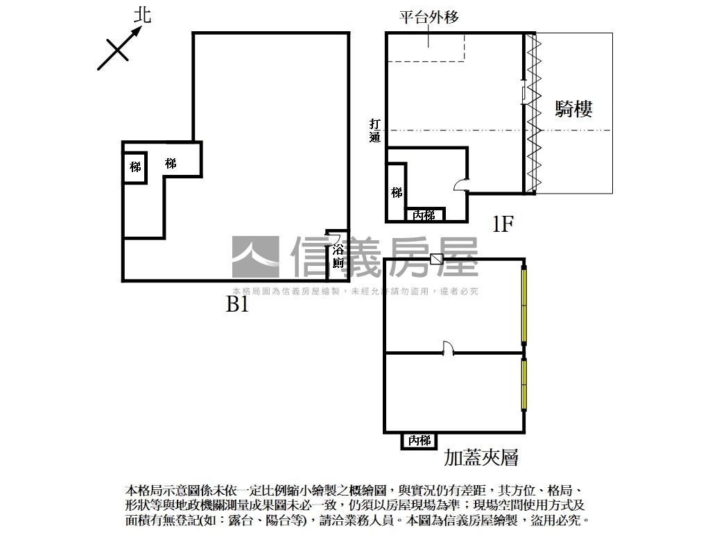 Ａ８文化二路大面寬店面房屋室內格局與周邊環境