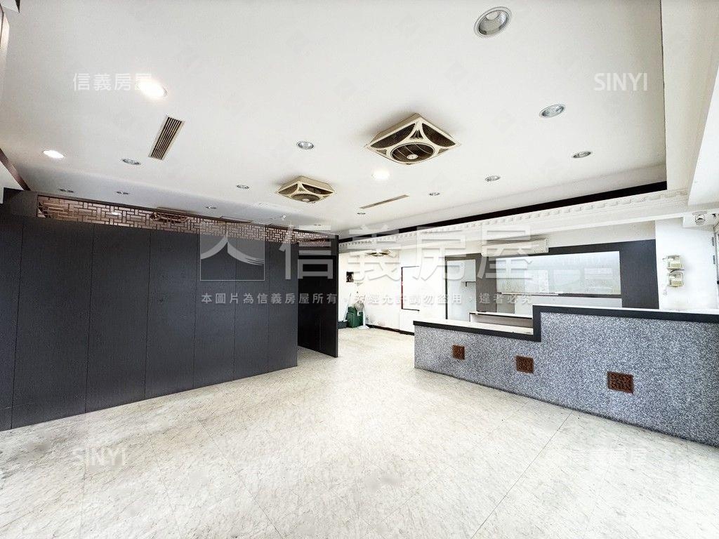 近美術館．大面寬角窗店面房屋室內格局與周邊環境