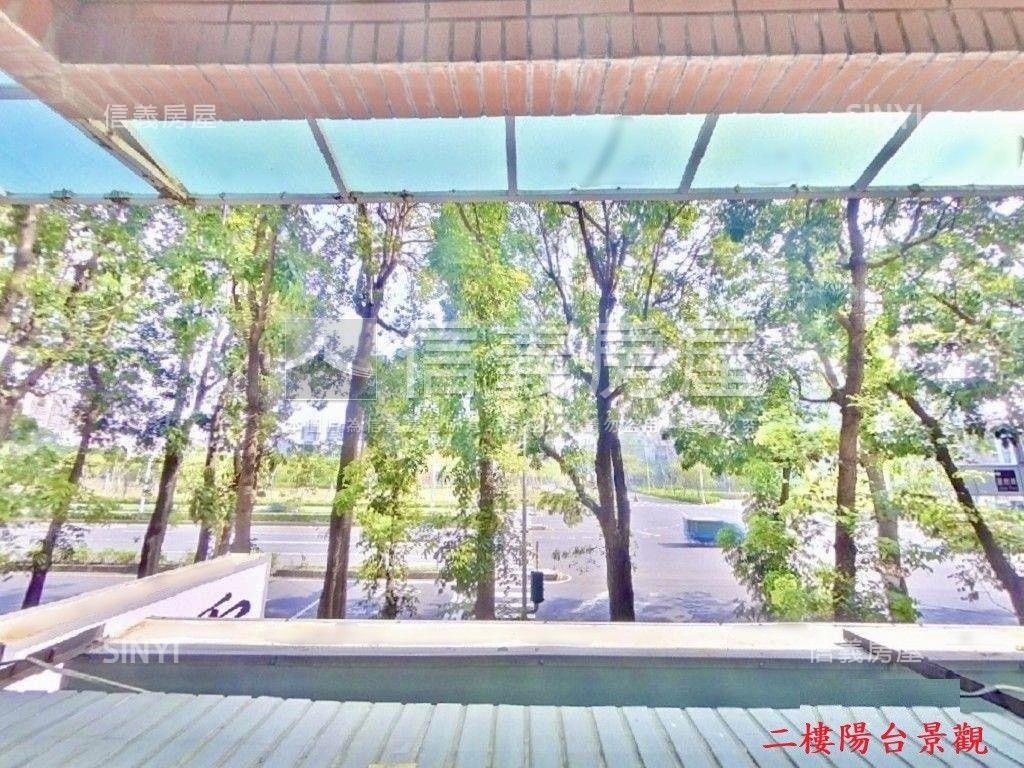 近美術館．大面寬角窗店面房屋室內格局與周邊環境