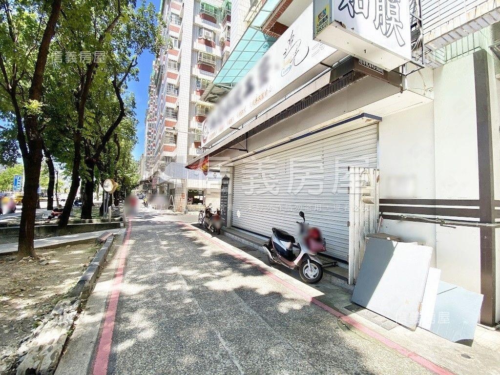 近美術館．大面寬角窗店面房屋室內格局與周邊環境