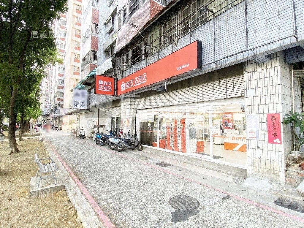近美術館．大面寬角窗店面房屋室內格局與周邊環境