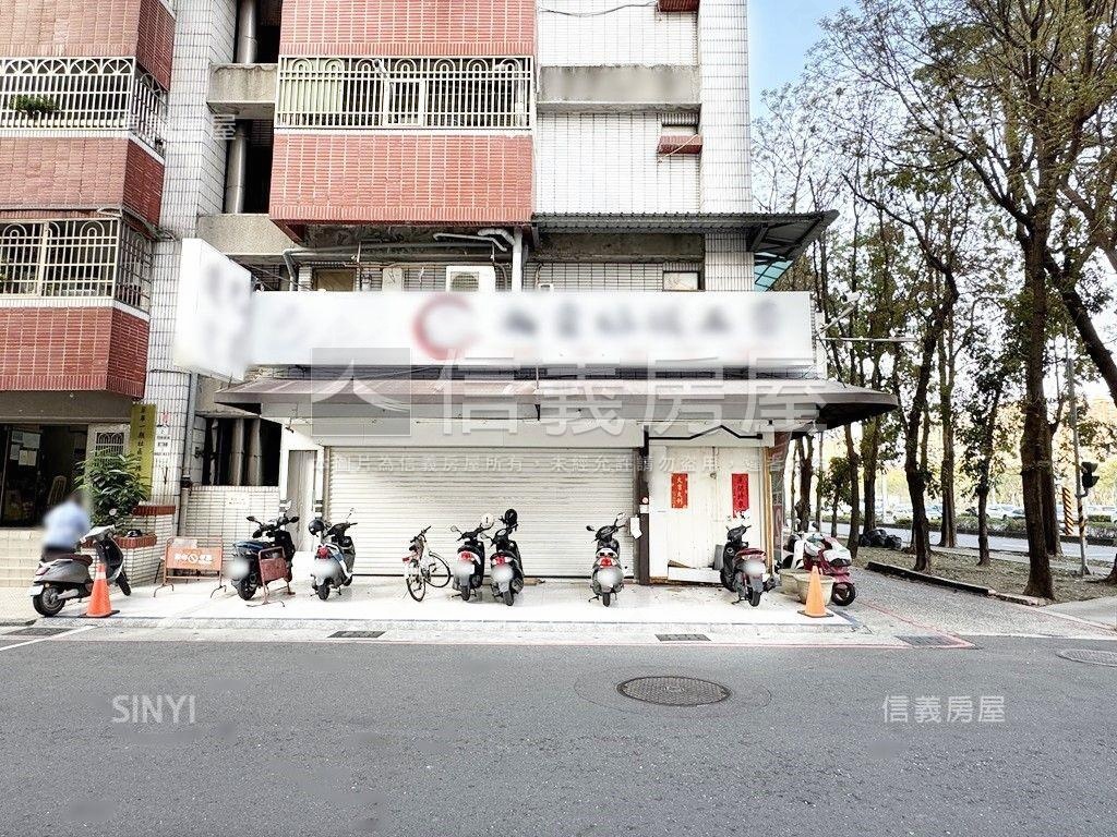 近美術館．大面寬角窗店面房屋室內格局與周邊環境