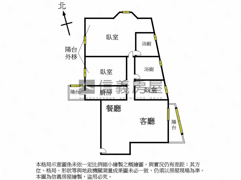 低總價３房近捷運文心馨園房屋室內格局與周邊環境