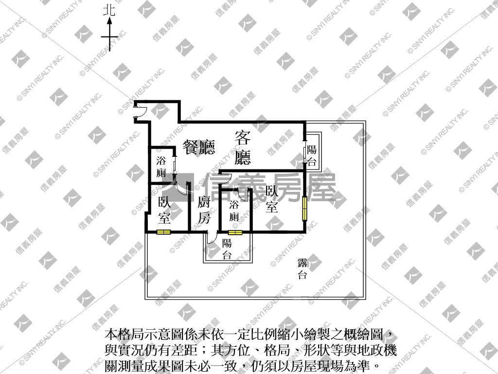 清景麟巴克禮露台兩房平車房屋室內格局與周邊環境