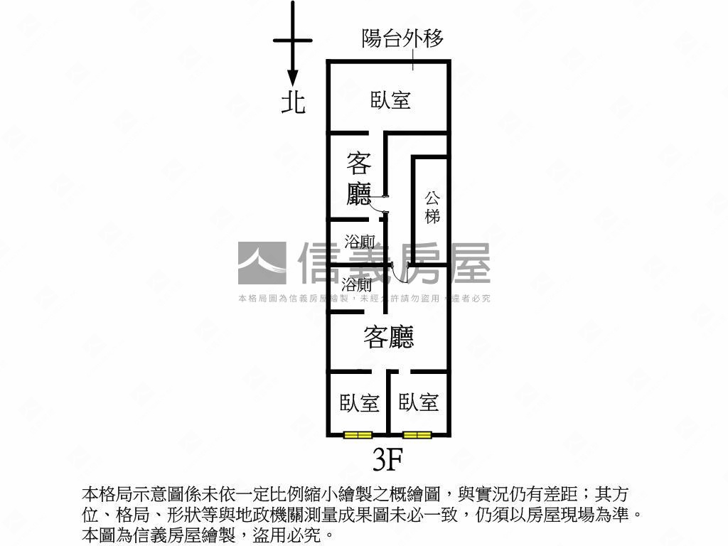 三樓美寓輕鬆成家房屋室內格局與周邊環境