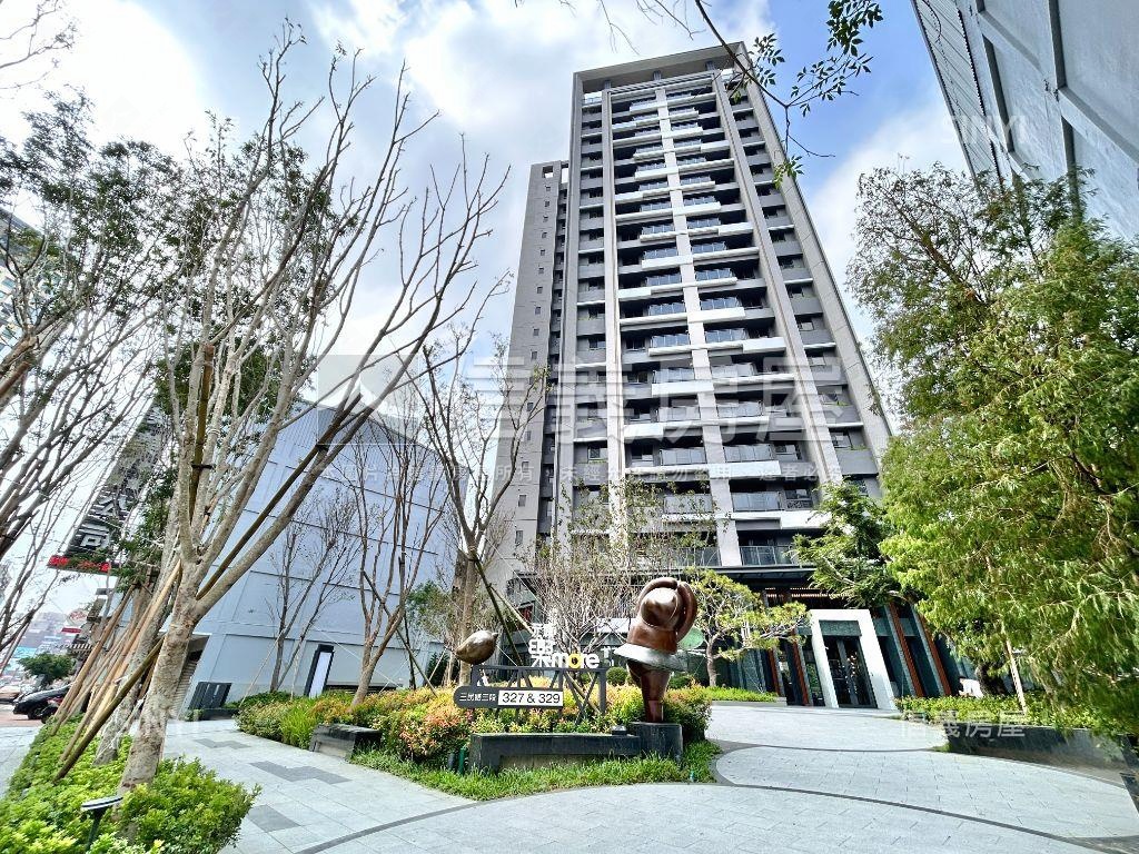 元城樂ｍｏｒｅ後棟視野戶房屋室內格局與周邊環境