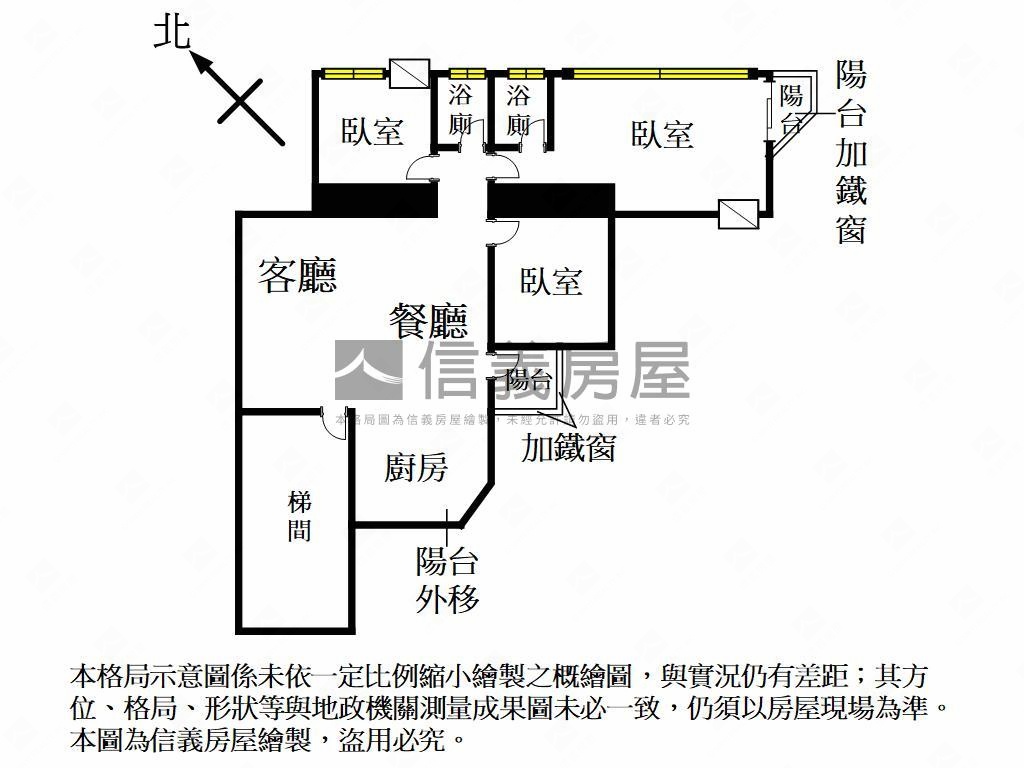 大寮書香學區便利正三房房屋室內格局與周邊環境