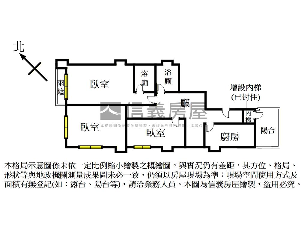 北士科黃金二樓房屋室內格局與周邊環境