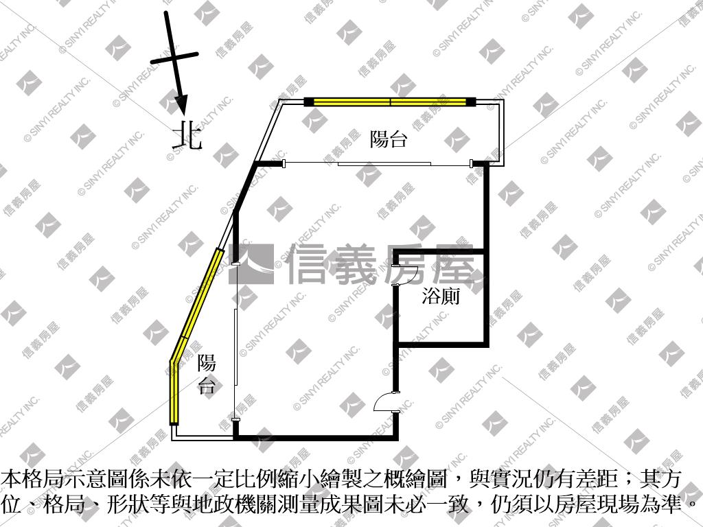 河景心航線房屋室內格局與周邊環境