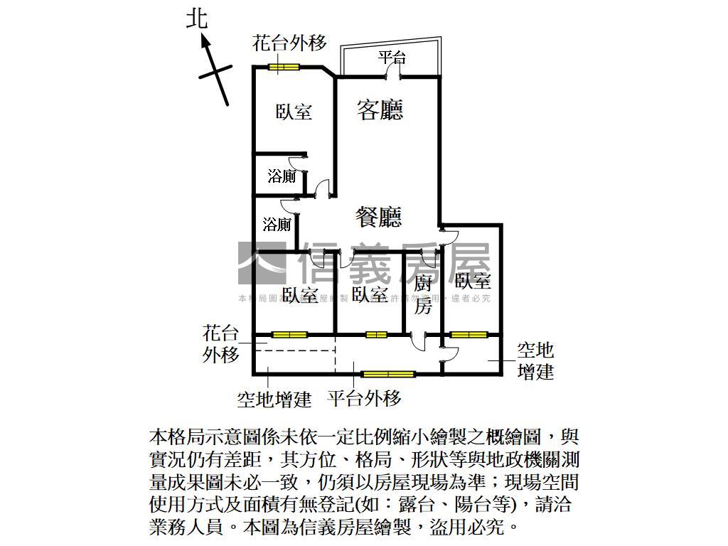 楠梓免千萬四房平車庭院宅房屋室內格局與周邊環境