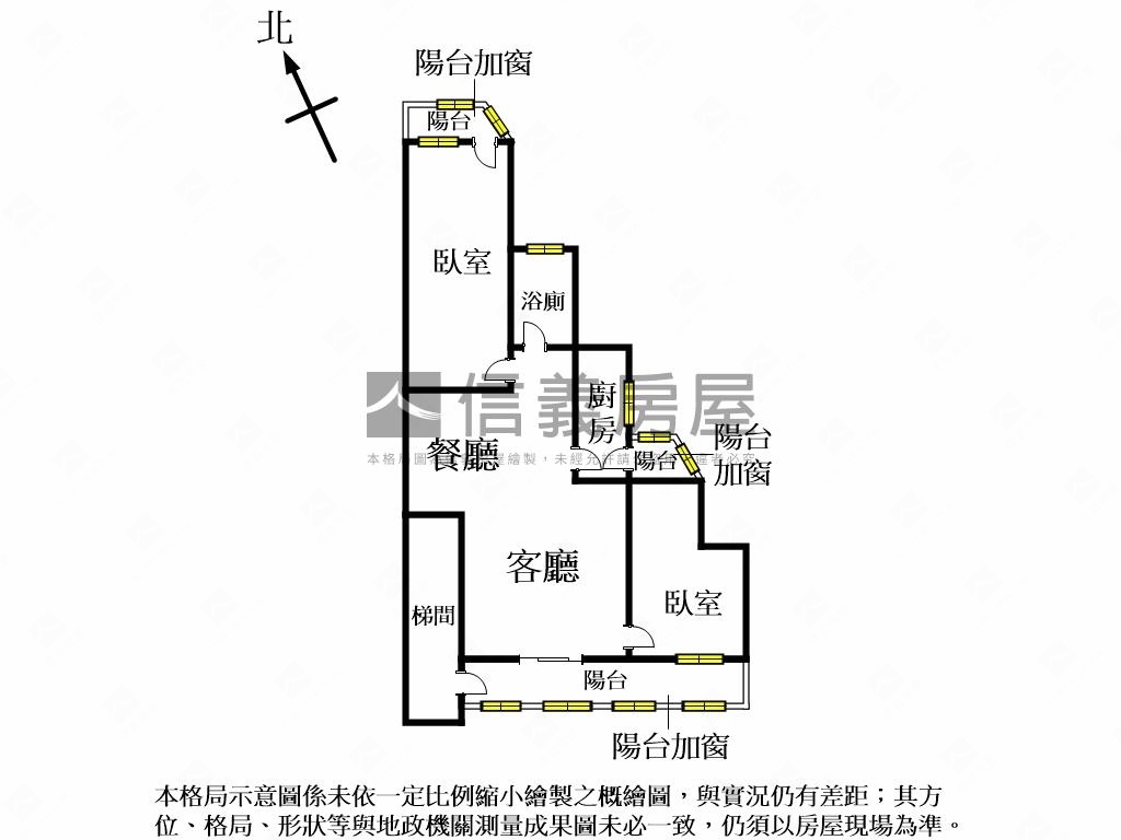 石牌榮總邊間兩房房屋室內格局與周邊環境