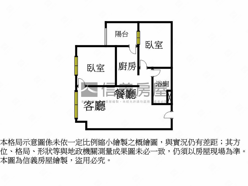 櫻花市鎮之櫻美二房３Ｆ房屋室內格局與周邊環境