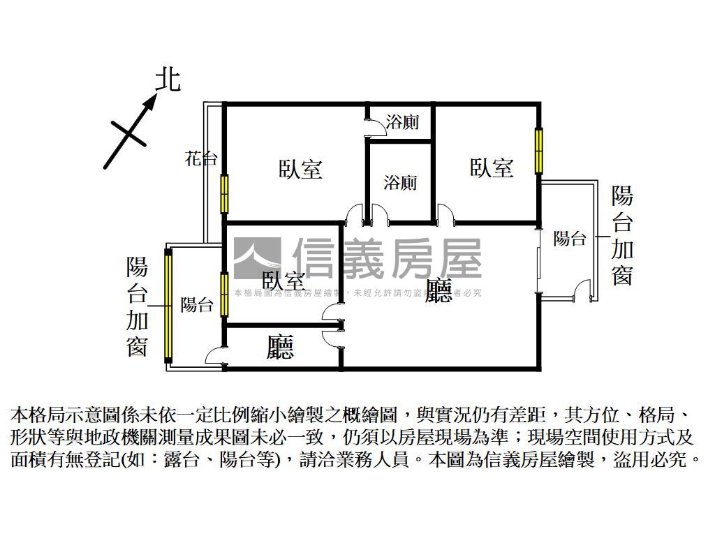 臨中山市場｜３房公寓房屋室內格局與周邊環境