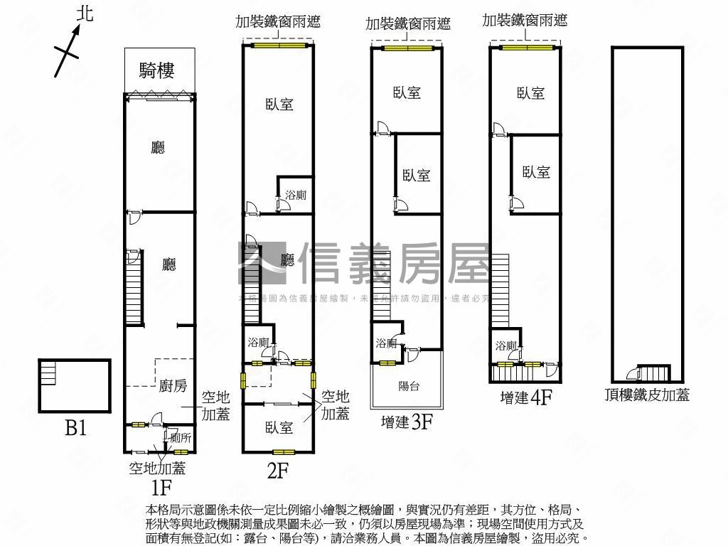 英明國中旁大地坪透天房屋室內格局與周邊環境