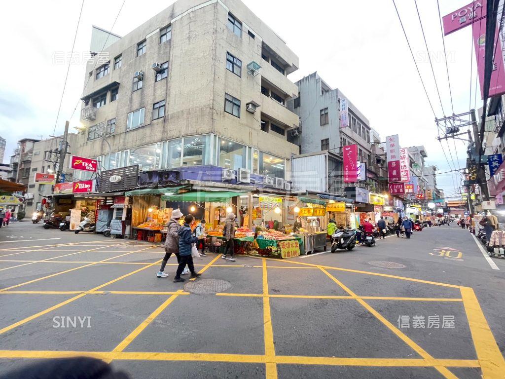 黃金英專夜市稀有大店面房屋室內格局與周邊環境