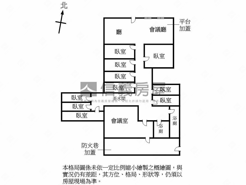 【新案】敦北民生金融店辦房屋室內格局與周邊環境