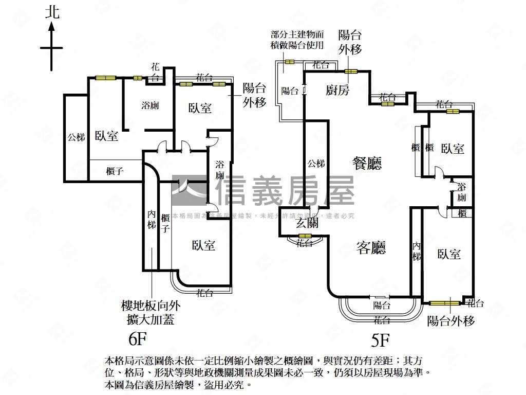 綠意盎然。精品大直梅莊房屋室內格局與周邊環境