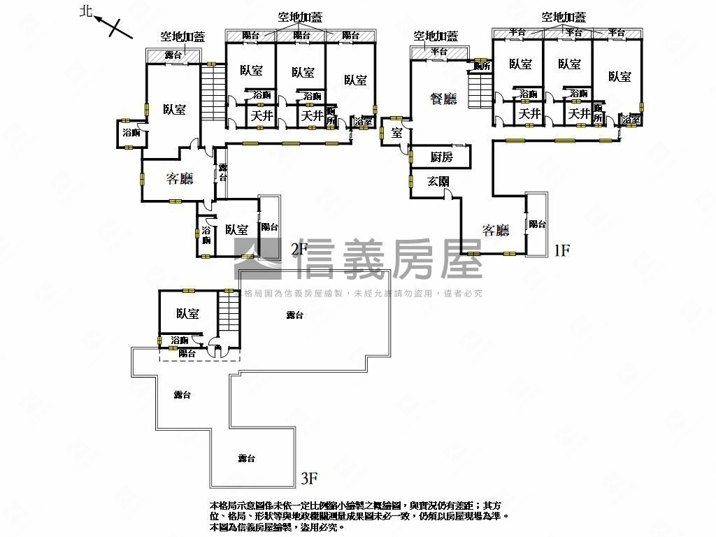 墾丁慢旅．庭園民宿房屋室內格局與周邊環境