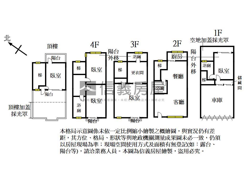 近巨城錦華街雙車位大透天房屋室內格局與周邊環境
