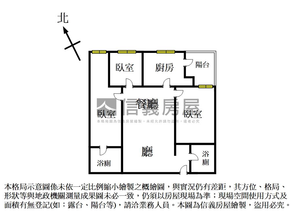 首購首選輕裝潢三房平車房屋室內格局與周邊環境