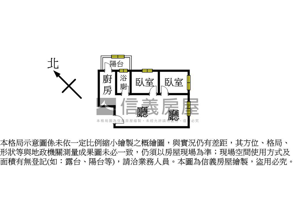 和發天鑽方正景觀兩房車位房屋室內格局與周邊環境