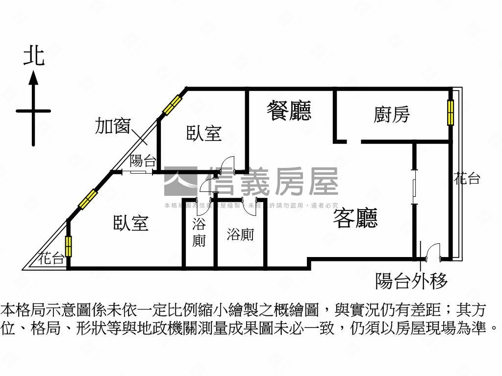 北屯崇德國中視野兩房雙衛房屋室內格局與周邊環境