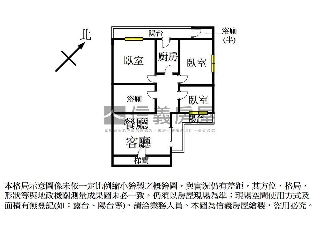 東區新整理五樓美寓房屋室內格局與周邊環境