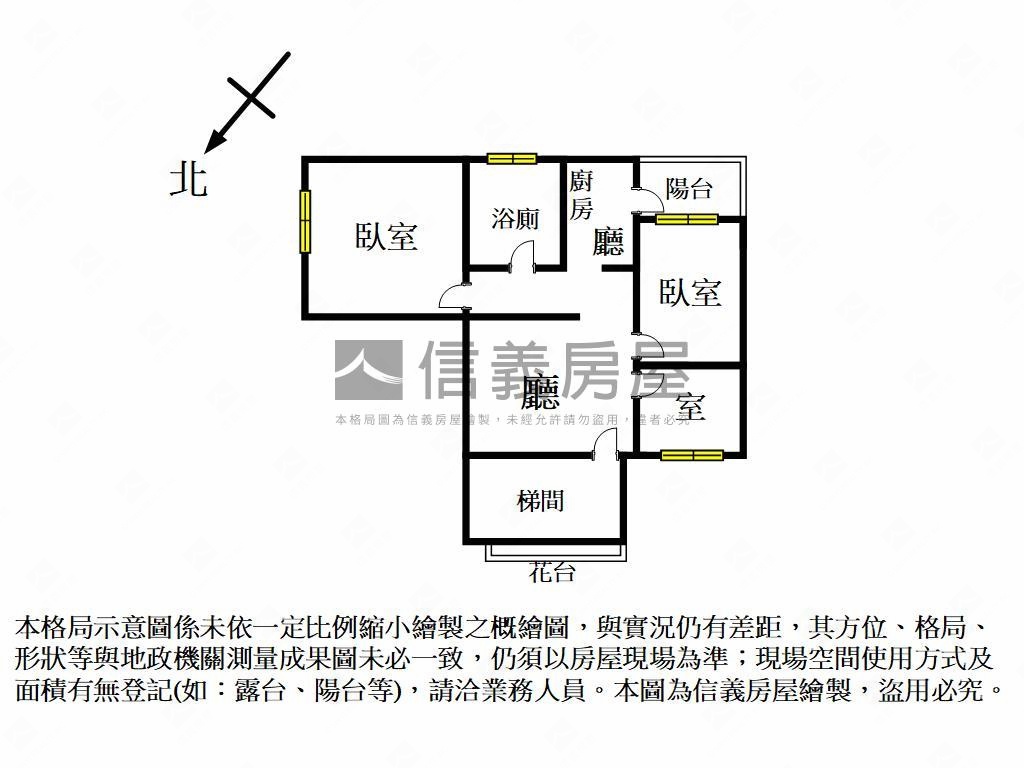 麥克阿瑟２房１室房屋室內格局與周邊環境