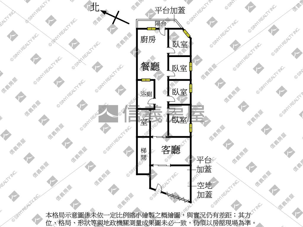 近捷運裝潢一樓房屋室內格局與周邊環境