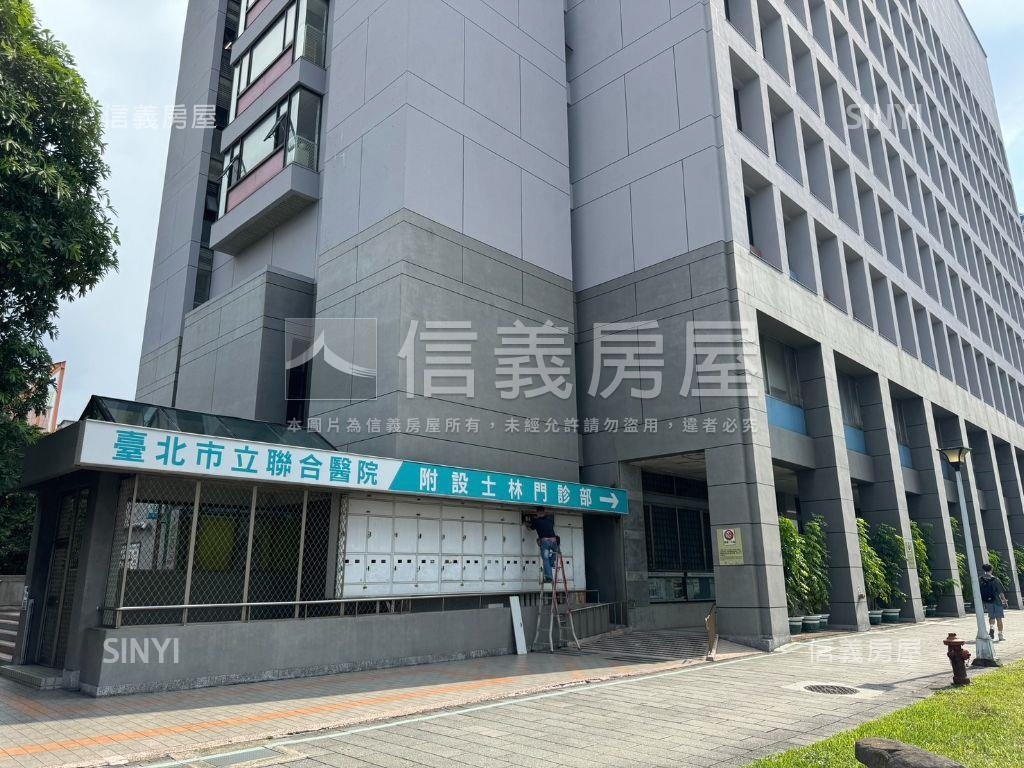 士林邊間方正公寓房屋室內格局與周邊環境